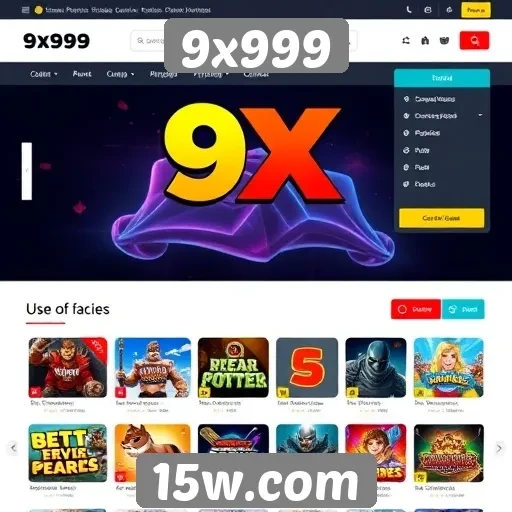 Interface do site 9x999 é intuitiva e de fácil navegação